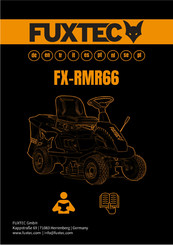Fuxtec FX-RMR66 Manual