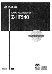 Aiwa Z-HT540 Operating Instructions Manual