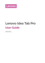 Lenovo Idea Tab Pro User Manual