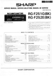 Sharp RG-F251G BK Service Manual