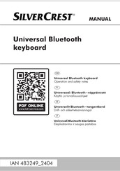 Silvercrest 483249 2404 Manual