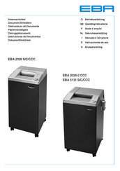 EBA 2326 C Operating Instructions Manual