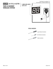 U-Line H-1713 Manual