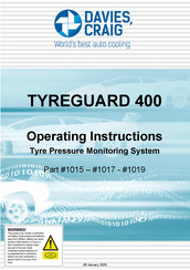 Davies Craig 1019 Operating Instructions Manual