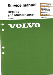 Volvo 240 1977 Service Manual