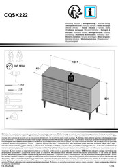 Forte CQSK222 Assembling Instruction