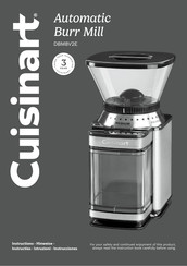Cuisinart DBM8V2E Instructions Manual