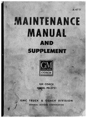 GMC PD-3751 1947 Maintenance Manual