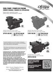 CPI Olympic 2P1815-NA-BU Owner's Manual