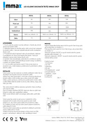 IMMAX 08505L Quick Start Manual