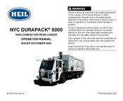 HEIL DURAPACK 5000 NYC Operation Manual