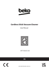 Beko PowerClean CyclonStorm User Manual