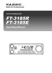 Yaesu FT-3185E Operating Instructions Manual