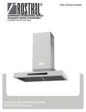 Rosthal HAF52 Instruction Manual