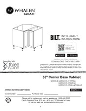 Whalen CLICK-IT LWSCLICK-22LW Instructions Manual