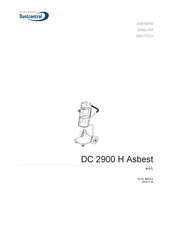 Dustcontrol DC 2900 H Asbest Manual