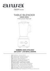 Aiwa SABERU 2500 Instruction Manual