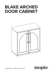 mopio BLAKE ARCHED DOOR CABINET Assembly Instructions Manual