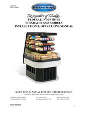 Federal ECSS40 Installation & Operation Manual