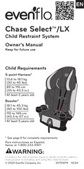 Evenflo Chase Select LX Owner's Manual