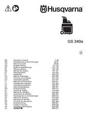 Husqvarna GS 340iS Operator's Manual