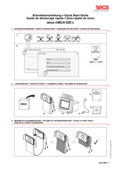 Seca mBCA 525 c Quick Start Manual