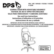 DPS 1752582 Use And Care Instructions Manual