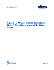 Intel altera Agilex 7 User Manual