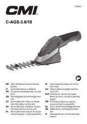 CMi C-AGS-3.6/10 Manual