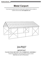 ALAULM 24-P027 Instructions Manual
