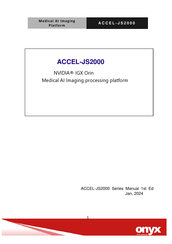 Onyx ACCEL-JS2000 Series Manual