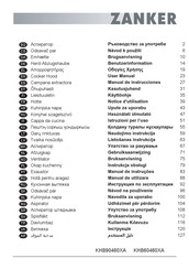 ZANKER KHB 60460 XA User Manual