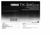 Yamaha TX-340 RS Owner's Manual