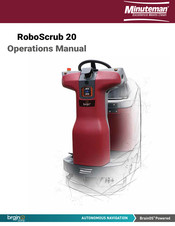 Brain Corp Minuteman RoboScrub 20 Operation Manual