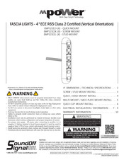 Soundoff Signal mpoWer EMPS21E2J Series Quick Start Manual