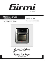 TREVIDEA Girmi GenioPiu FG97 User Manual