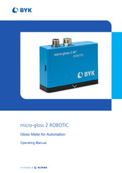 Atlanta BYK micro-gloss 2 ROBOTIC Operating Manual