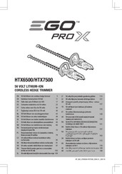 EGO PRO XHTX7500 Manual