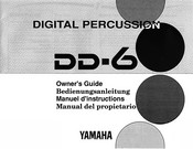 Yamaha DD-6 Owner's Manual