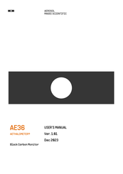 Aerosol AETHALOMETER AE36 User Manual
