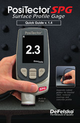 DeFelsko PosiTector SPG3-E Quick Manual
