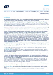 ST AEK-COM-10BASET User Manual