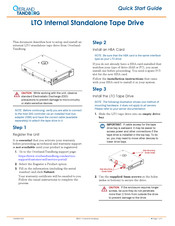 Overland Tandberg LTO Quick Start Manual