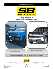 Smittybilt SB612923 Installation Instructions Manual