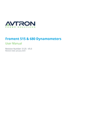 Avtron Froment SIGMA 680 User Manual
