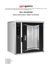 Ggm Gastro EHLDB1064 Quick Start Manual