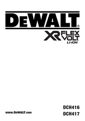 DeWalt XR DCB547/G Original Instructions Manual