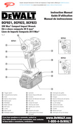 DeWalt DCF922D2T-GB Instruction Manual