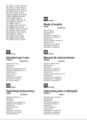 Hotpoint UT 89EP /HA S Operating Instructions Manual