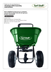 agri supply Turf Stuff TS Estate 2000 Assembly Instructions Manual